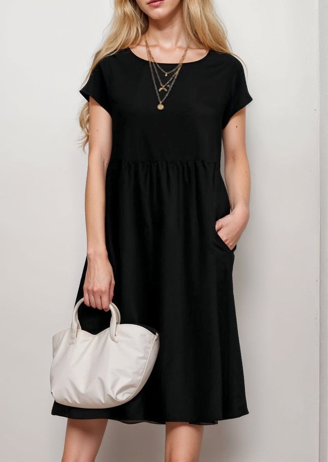 Ellen | Women's Casual A-Line Midi Dress for Everyday Wear