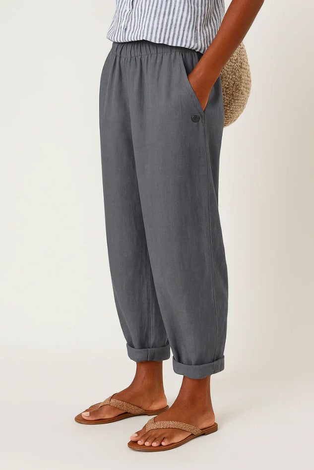 Evelyn | Women's Casual Relaxed Fit Ankle Pants