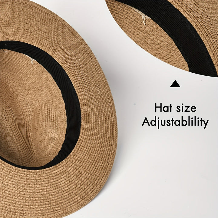 Men's Wide-Brimmed Sun Hat – UV Protection for Outdoor Activities