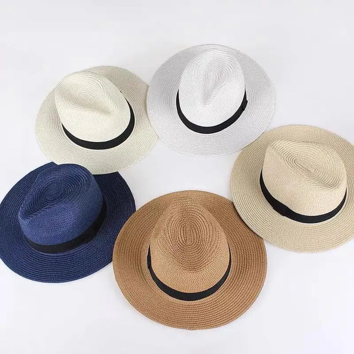 Women's Panama Straw Hat with UPF 50+ Sun Protection