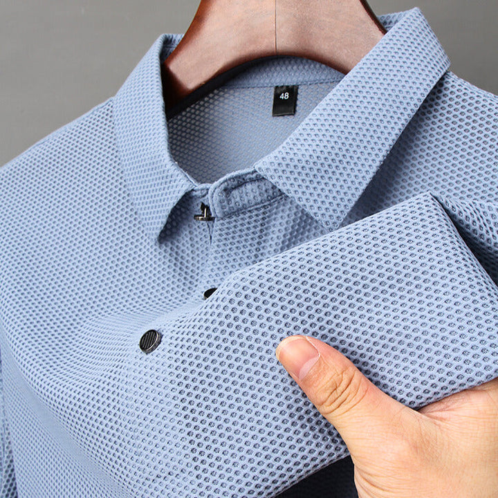 Axel | Men's Silk Polo Shirt