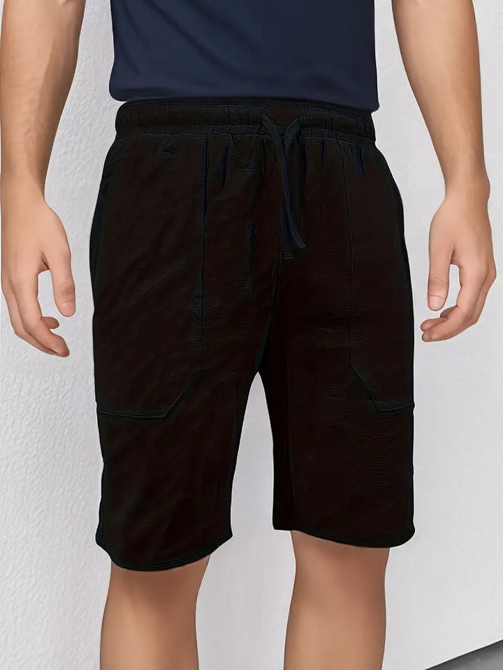 John | Men's Casual Linen Shorts