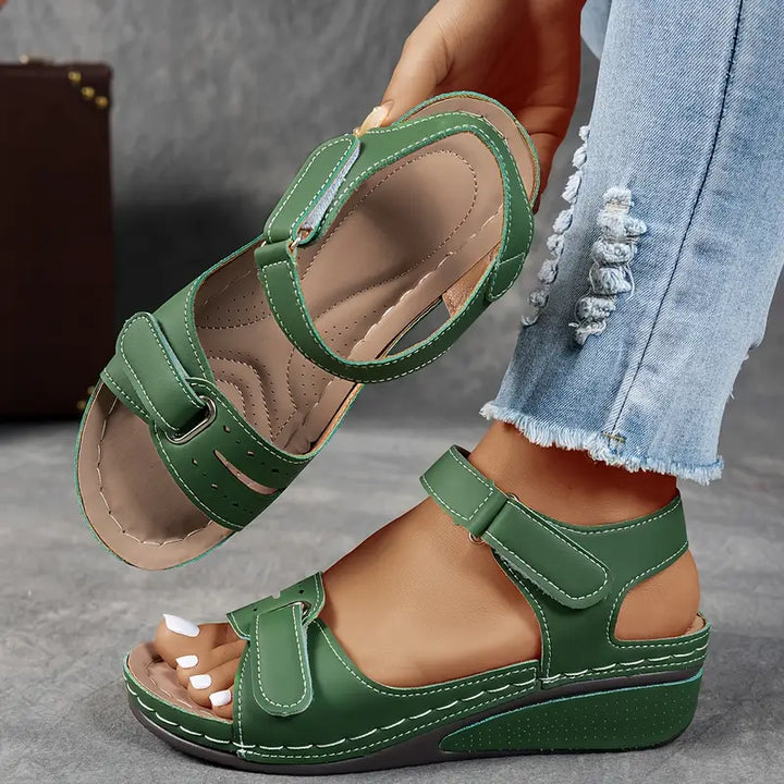 Ella | Women's Orthopedic Wedge Sandals