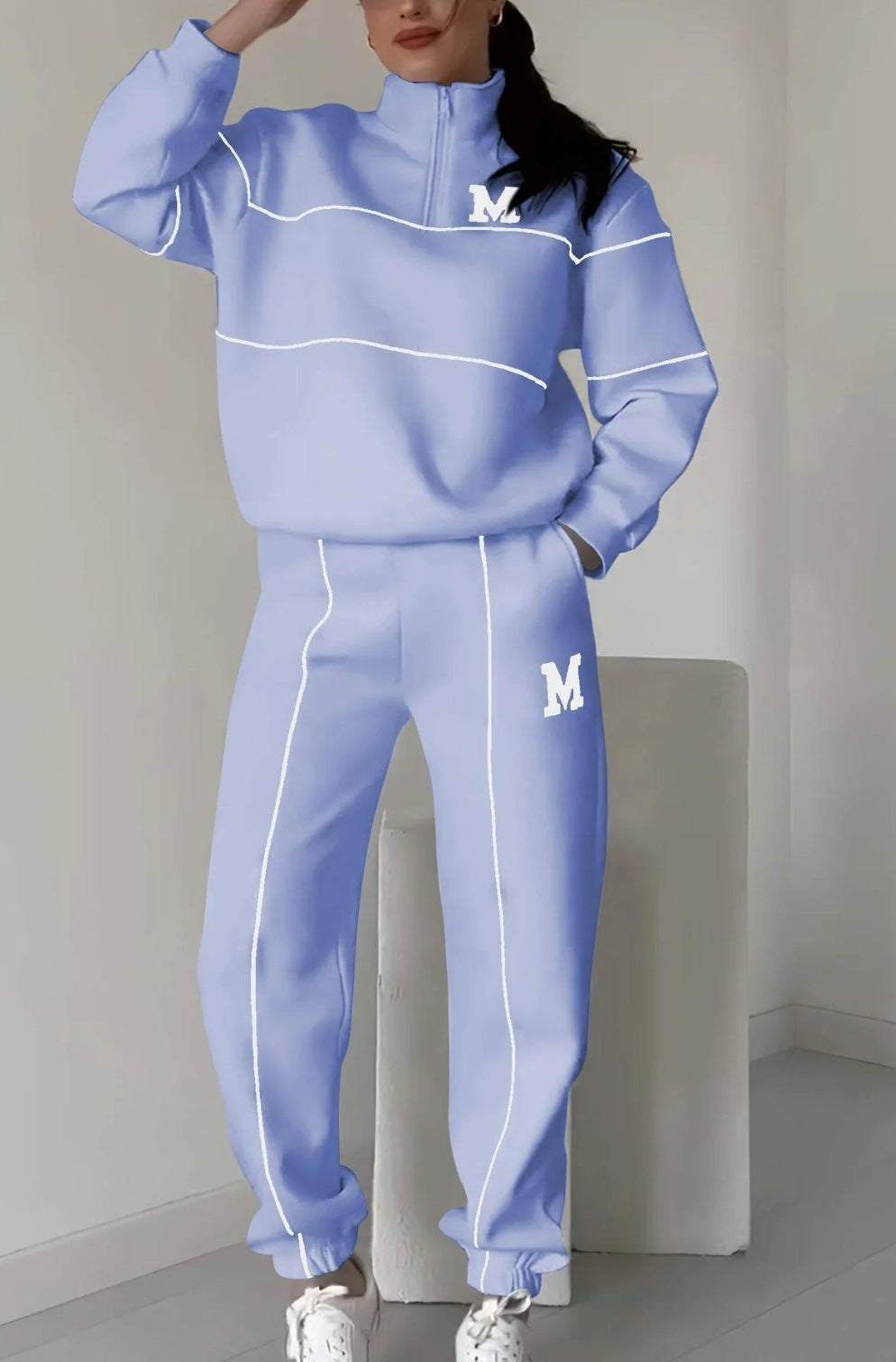 Fiona | Women's Cozy Long Sleeve Sweatpants Set