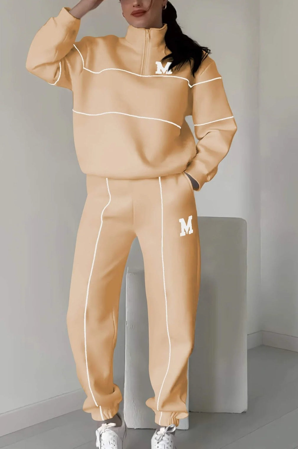 Fiona | Women's Cozy Long Sleeve Sweatpants Set