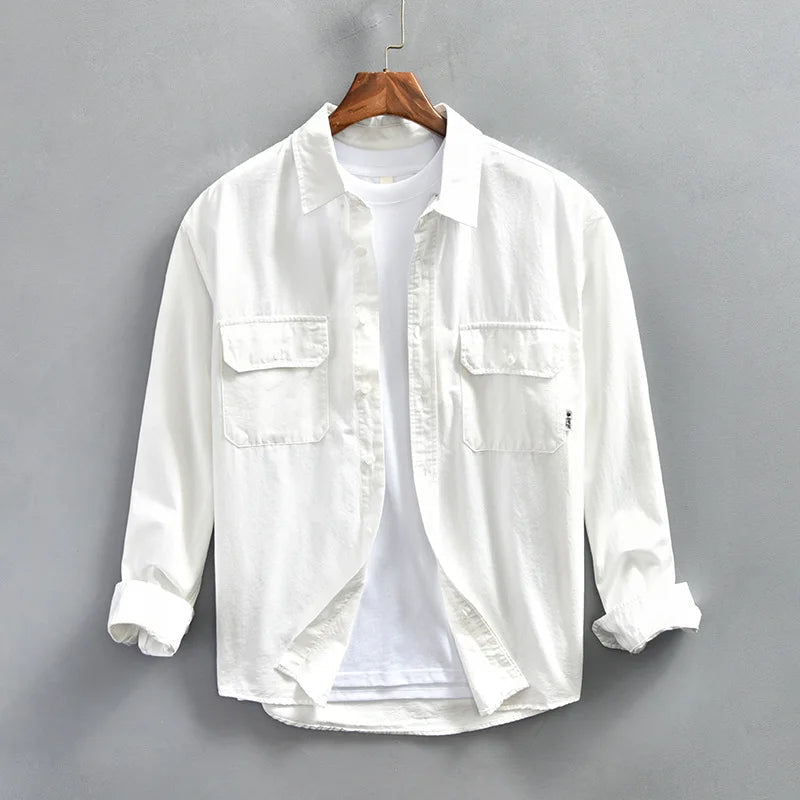 Fred | Men's Casual Long Sleeve Button-Up Shirt