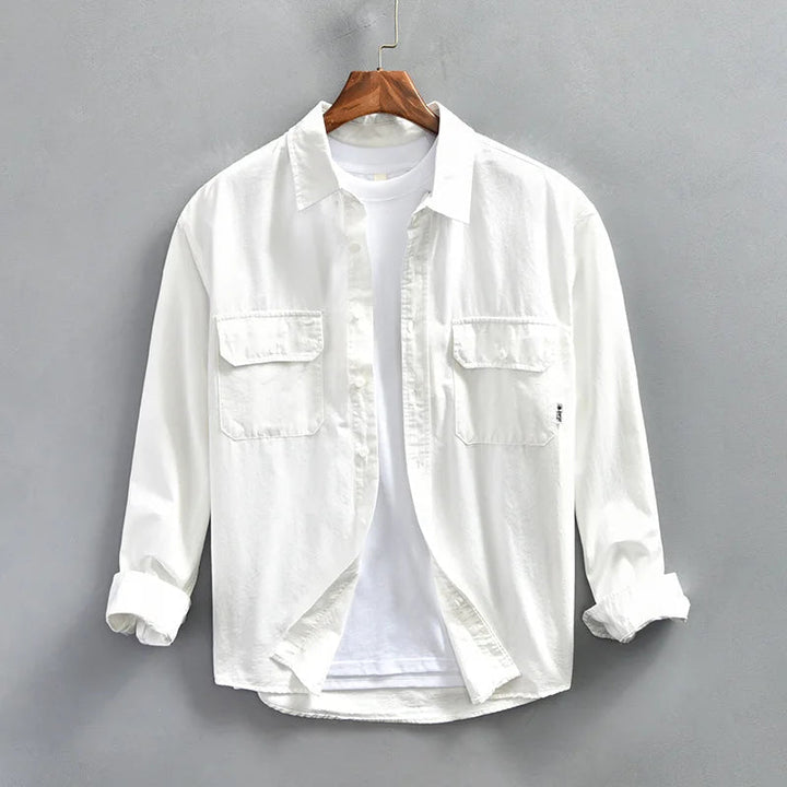 Fred | Men's Casual Long Sleeve Button-Up Shirt