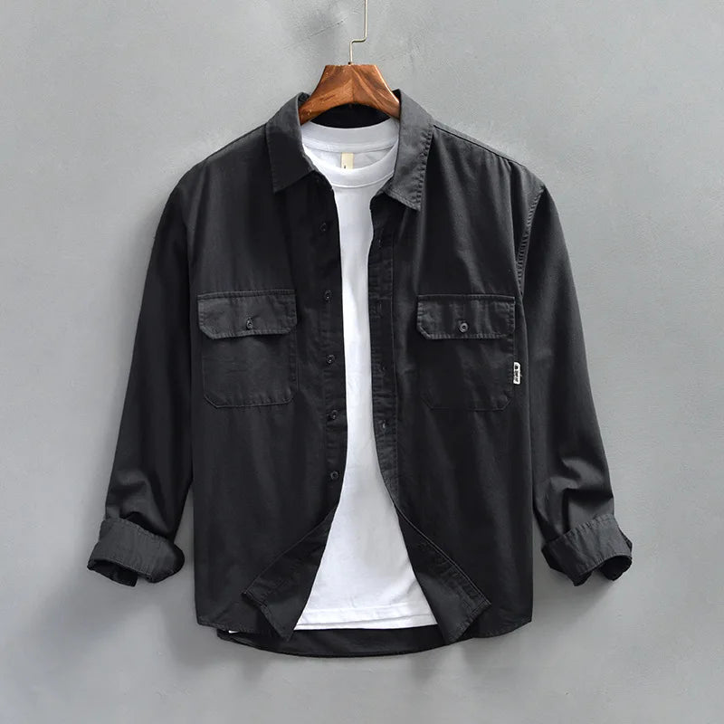 Fred | Men's Casual Long Sleeve Button-Up Shirt