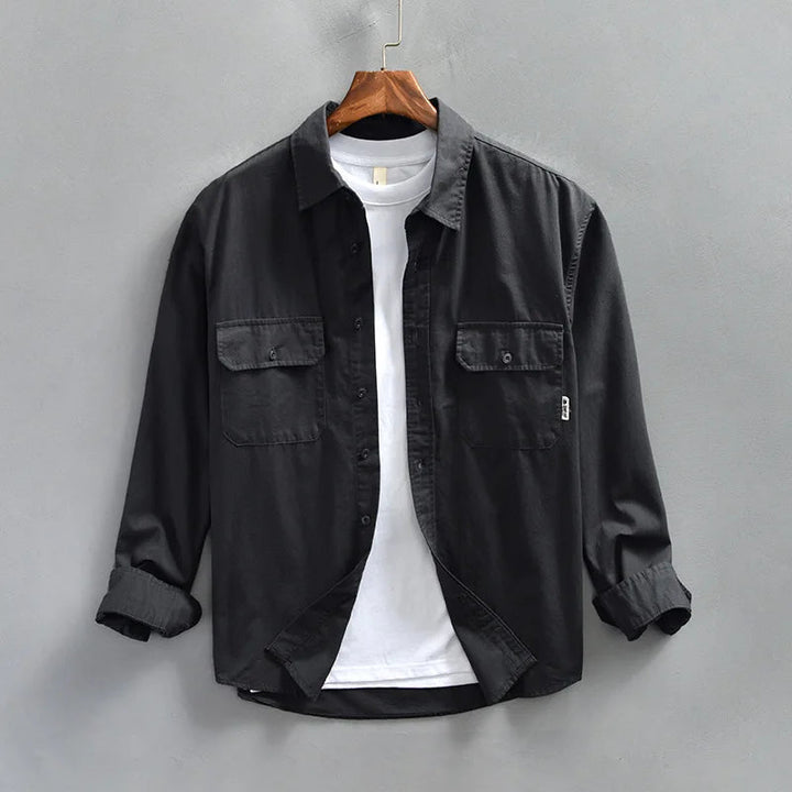 Fred | Men's Casual Long Sleeve Button-Up Shirt