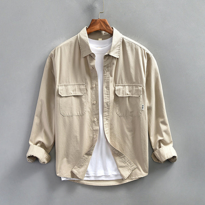 Fred | Men's Casual Long Sleeve Button-Up Shirt