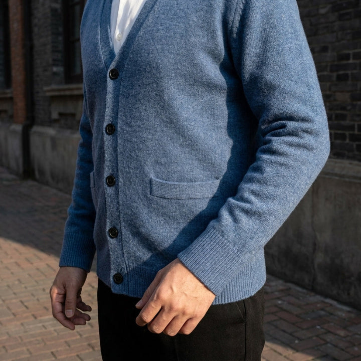 Men's Wool Cardigan