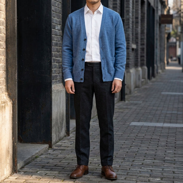 Men's Wool Cardigan