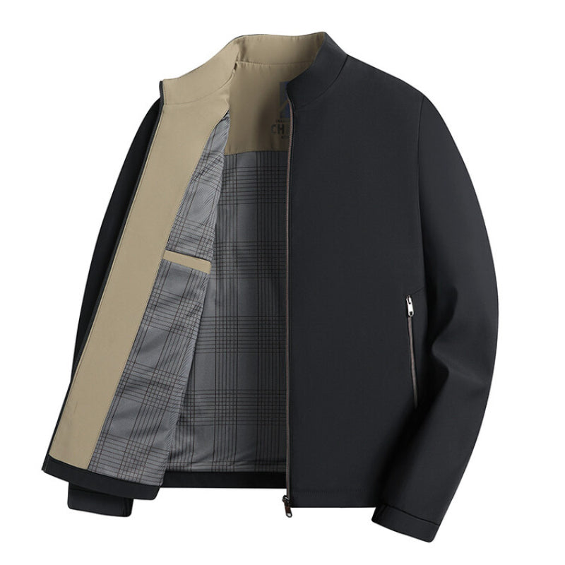 Men's Stand-Collar Jacket