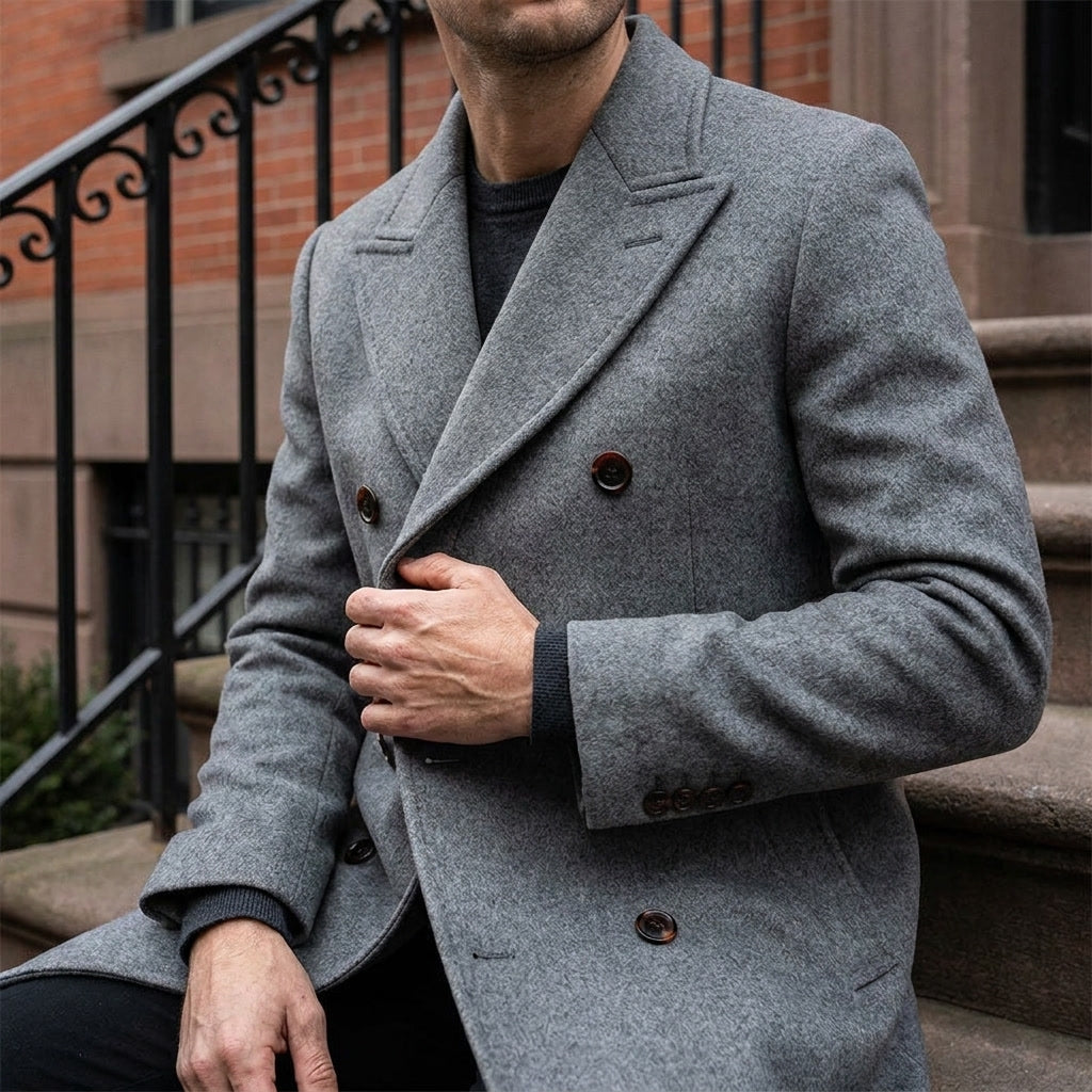Men's Wool Overcoat