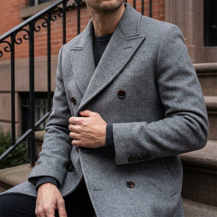 Men's Wool Overcoat