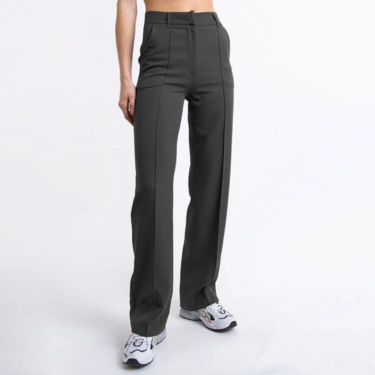 Women's Wide-Leg Office Trousers | Professional Attire