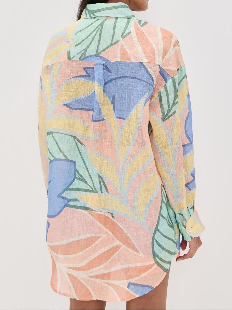 Harmony | Women's Floral Button-Down Two-Piece Outfit