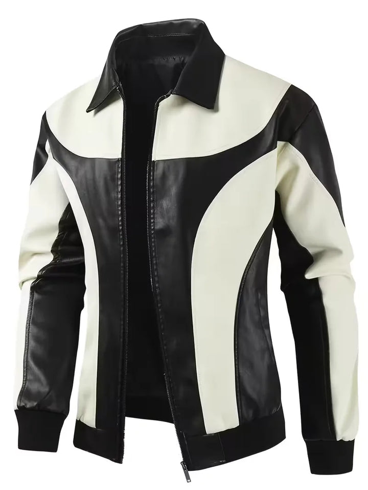 Men's Color Block Jacket – Stylish and Comfortable Outerwear