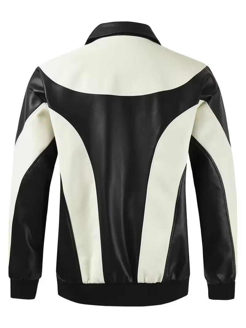 Men's Color Block Jacket – Stylish and Comfortable Outerwear