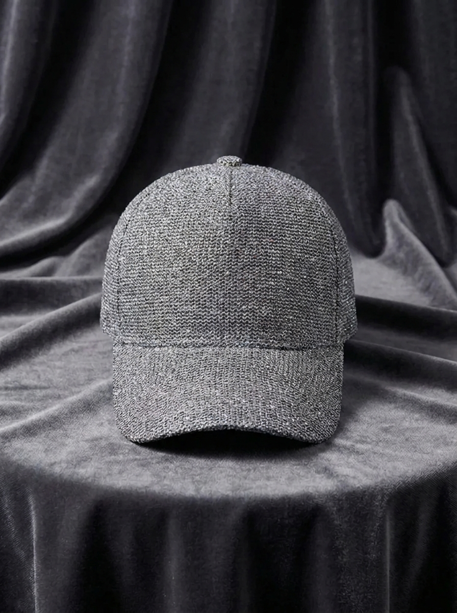 Women's Mesh Baseball Cap with Sequins