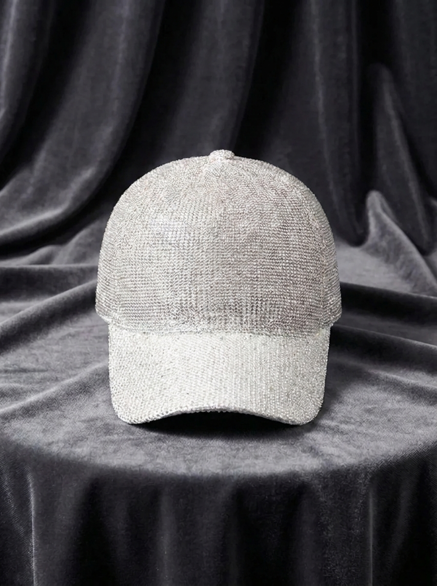 Women's Mesh Baseball Cap with Sequins