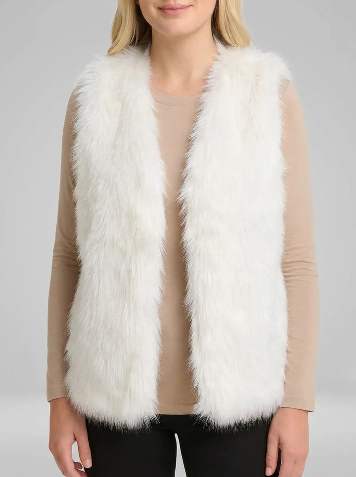 Women's Faux Fur Lined Bodywarmer