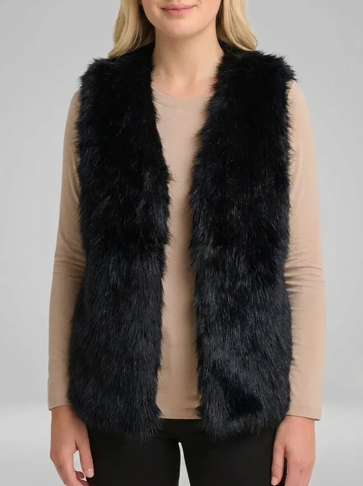 Women's Faux Fur Lined Bodywarmer