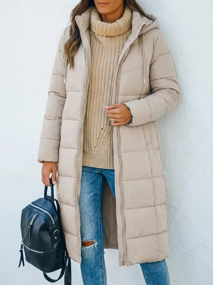 Women's Casual Hooded Puffer Down Jacket