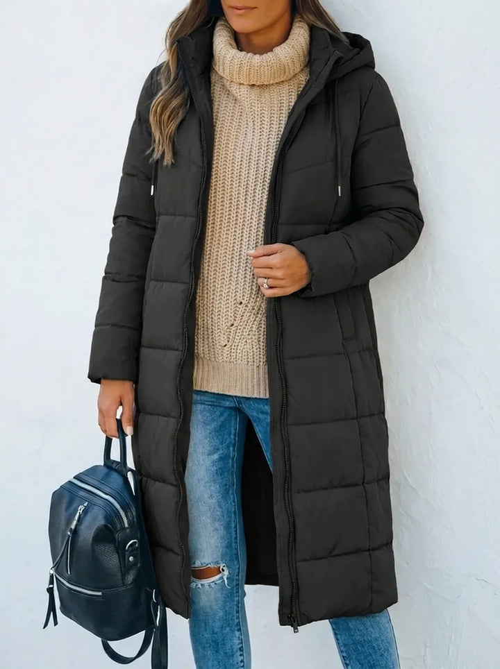 Women's Casual Hooded Puffer Down Jacket