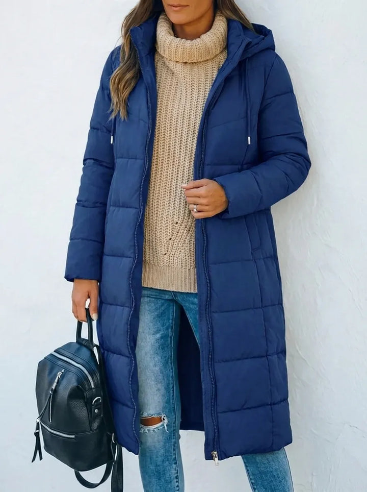 Women's Casual Hooded Puffer Down Jacket