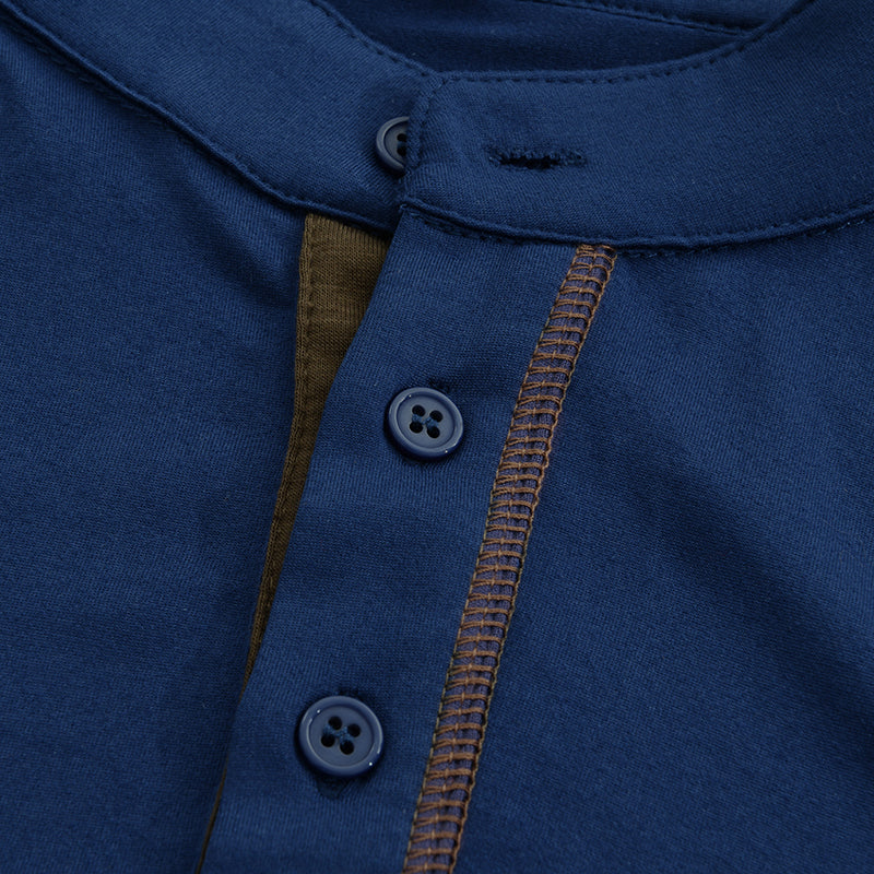 Hudson | Men's Casual Short Sleeve Henley Top