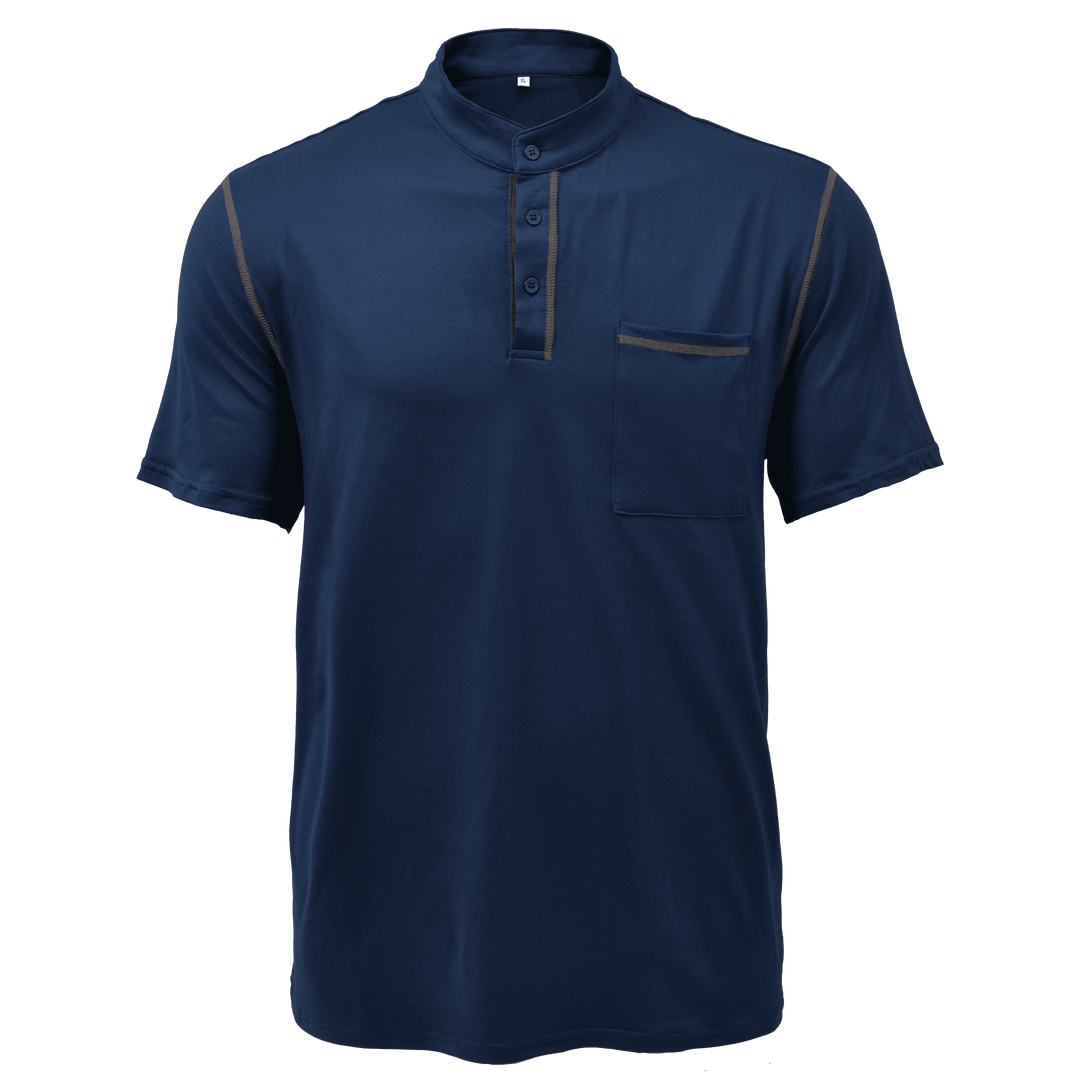 Hudson | Men's Casual Short Sleeve Henley Top