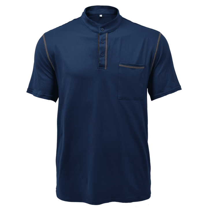 Hudson | Men's Casual Short Sleeve Henley Top