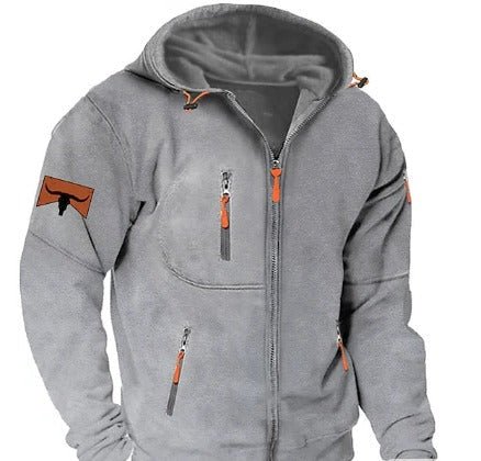 Men's Cozy Zip-Up Hoodie