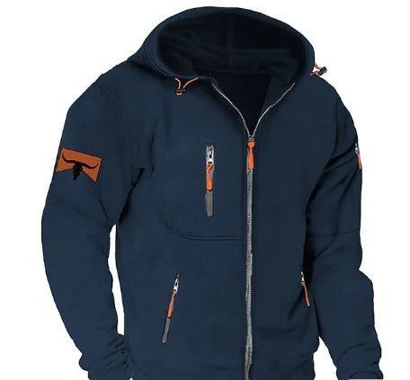 Men's Cozy Zip-Up Hoodie
