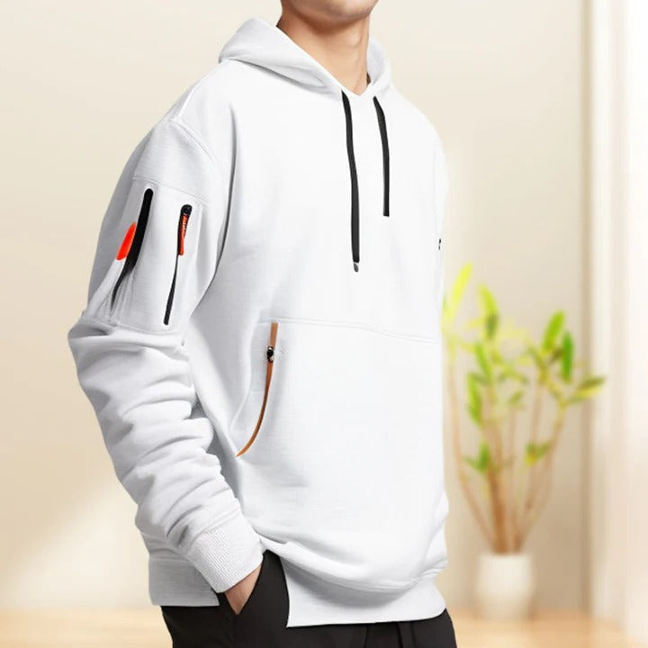 Men's Half-Zip Pullover Hoodie