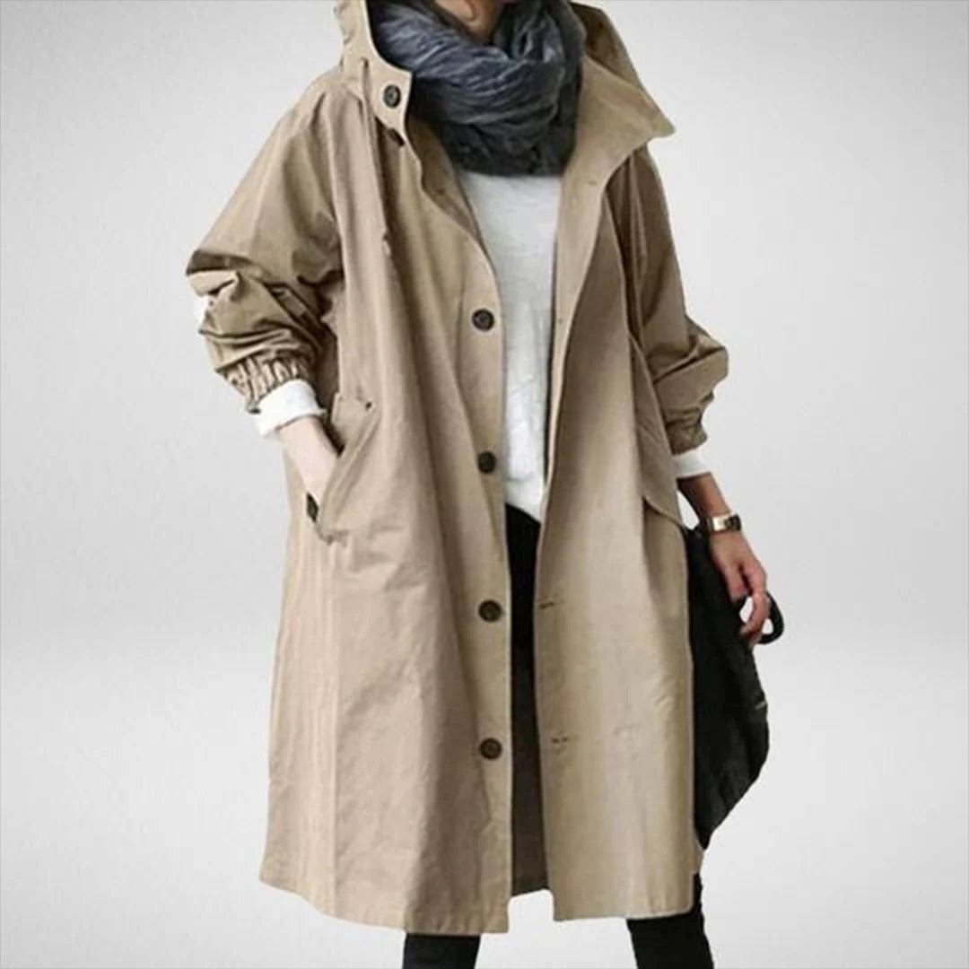 Women's Waterproof Rain Jacket for All-Weather Protection