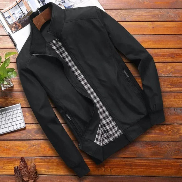 Men's High-Collar Lightweight Summer Jacket