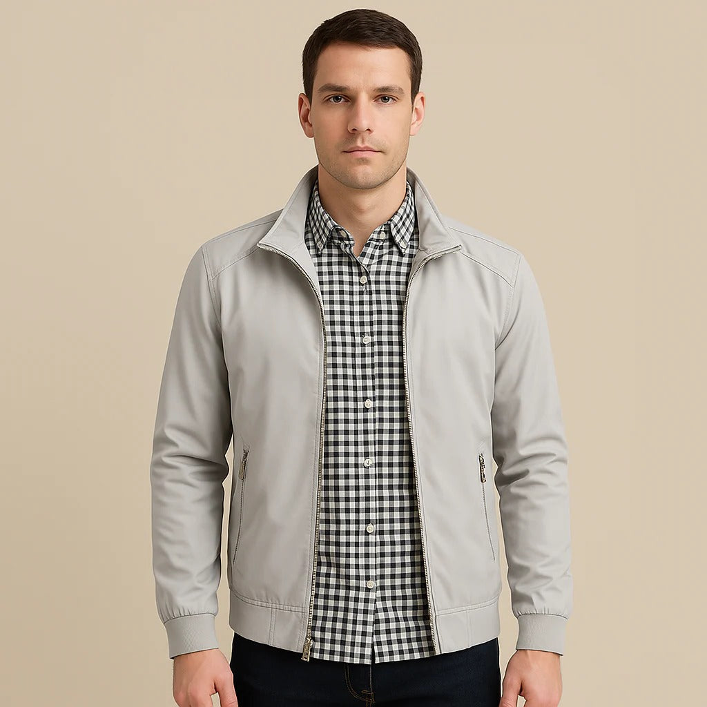 Men's High-Collar Lightweight Summer Jacket
