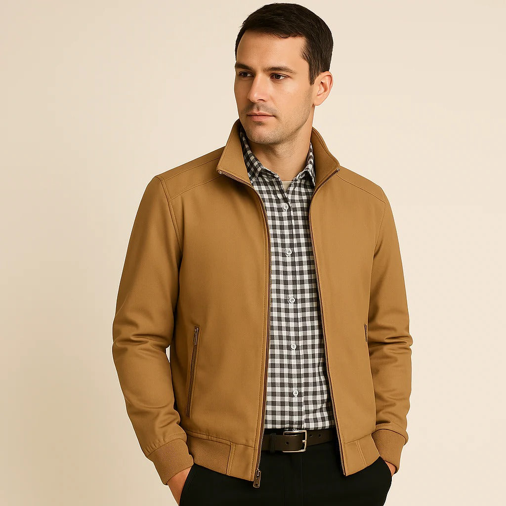 Men's High-Collar Lightweight Summer Jacket