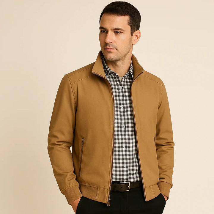 Men's High-Collar Lightweight Summer Jacket