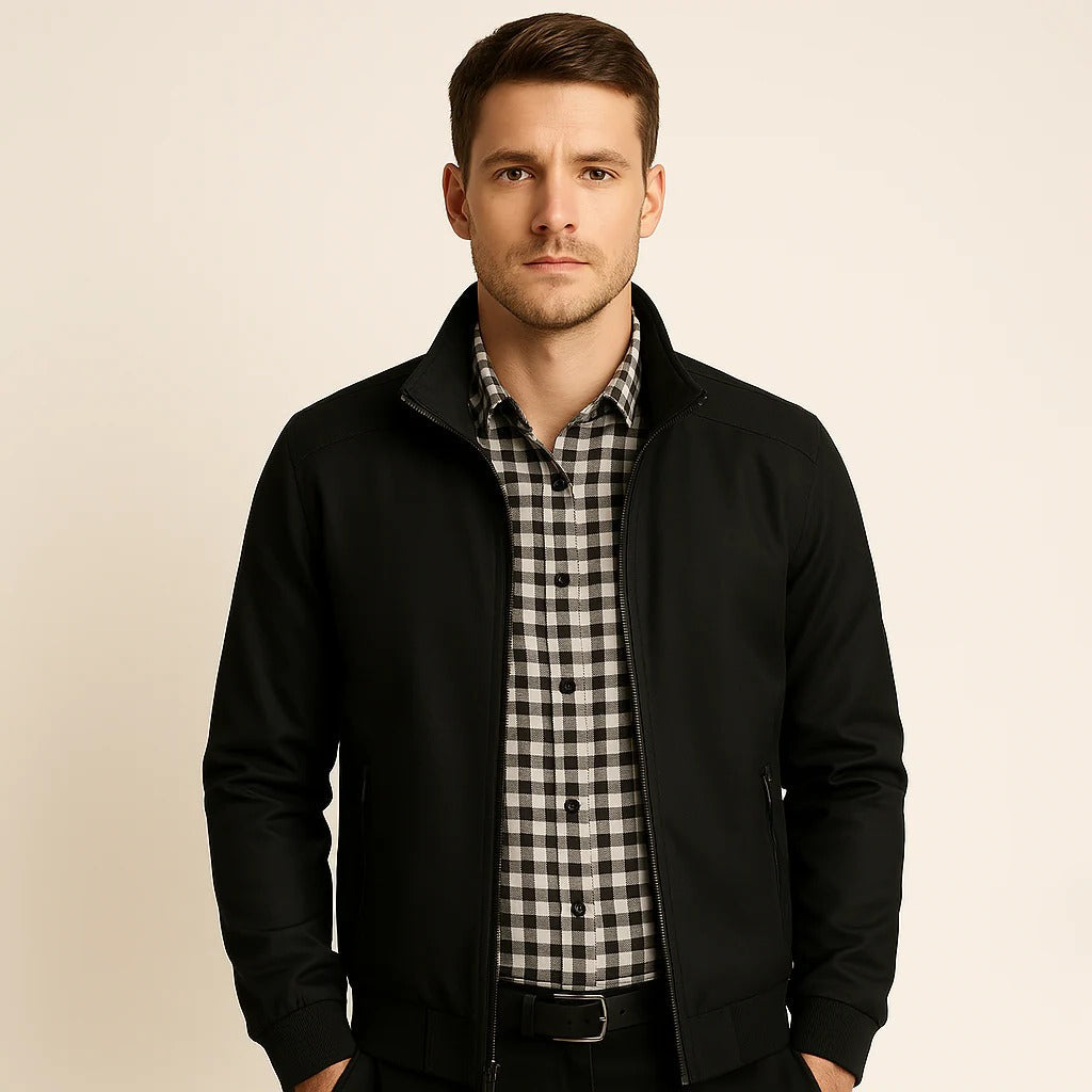 Men's High-Collar Lightweight Summer Jacket