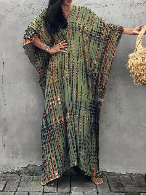 Women’s Bohemian Maxi Kaftan Dress