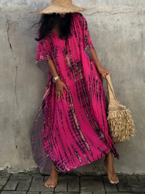 Women’s Bohemian Maxi Kaftan Dress