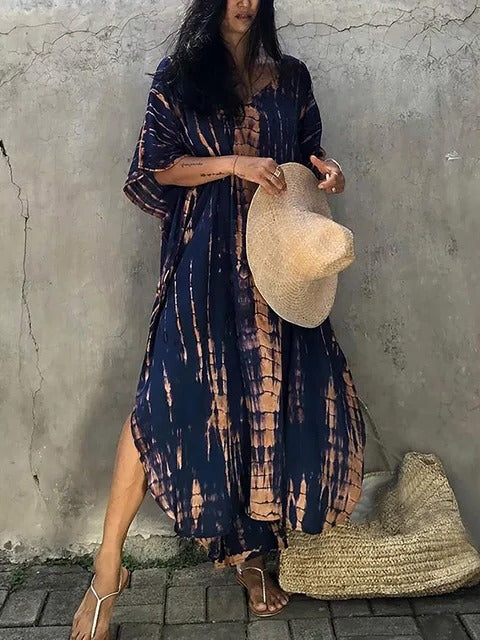 Women’s Bohemian Maxi Kaftan Dress