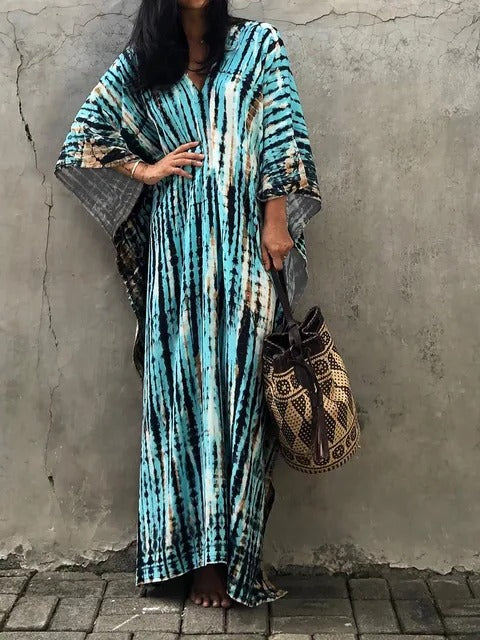 Women’s Bohemian Maxi Kaftan Dress