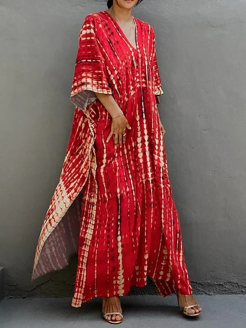 Women’s Bohemian Maxi Kaftan Dress