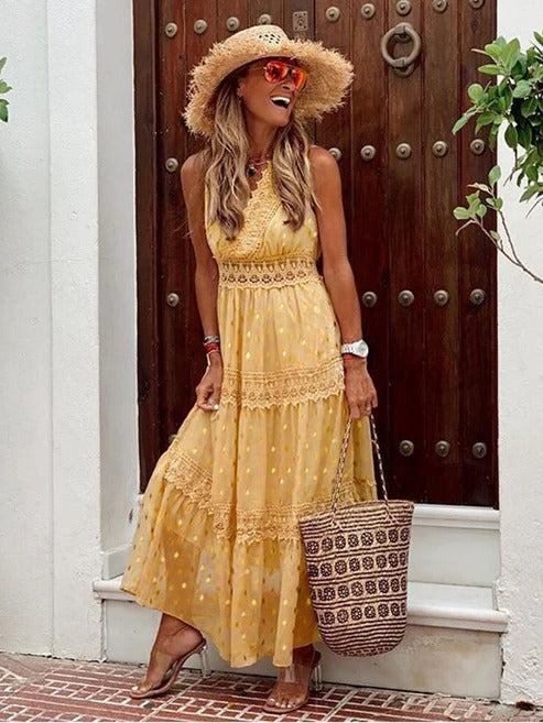 Women’s Boho Chic Maxi Dress