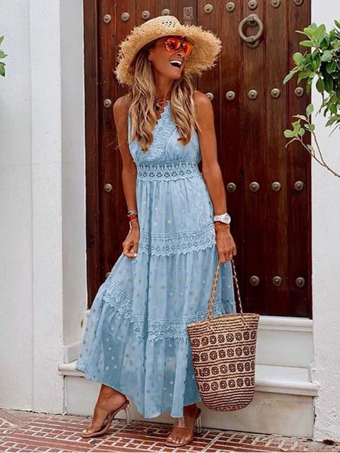 Women’s Boho Chic Maxi Dress
