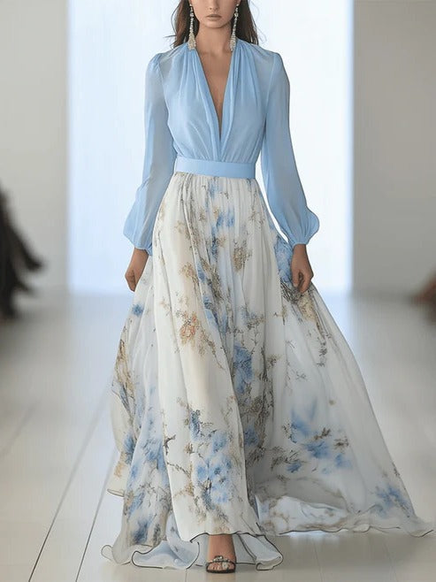 Women’s Floral Long Maxi Dress
